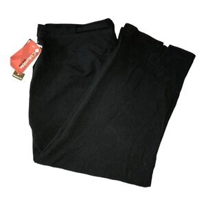NWT COLUMBIA XCO Womens Black Silk Blend Relaxed Hiking Pants Sz M